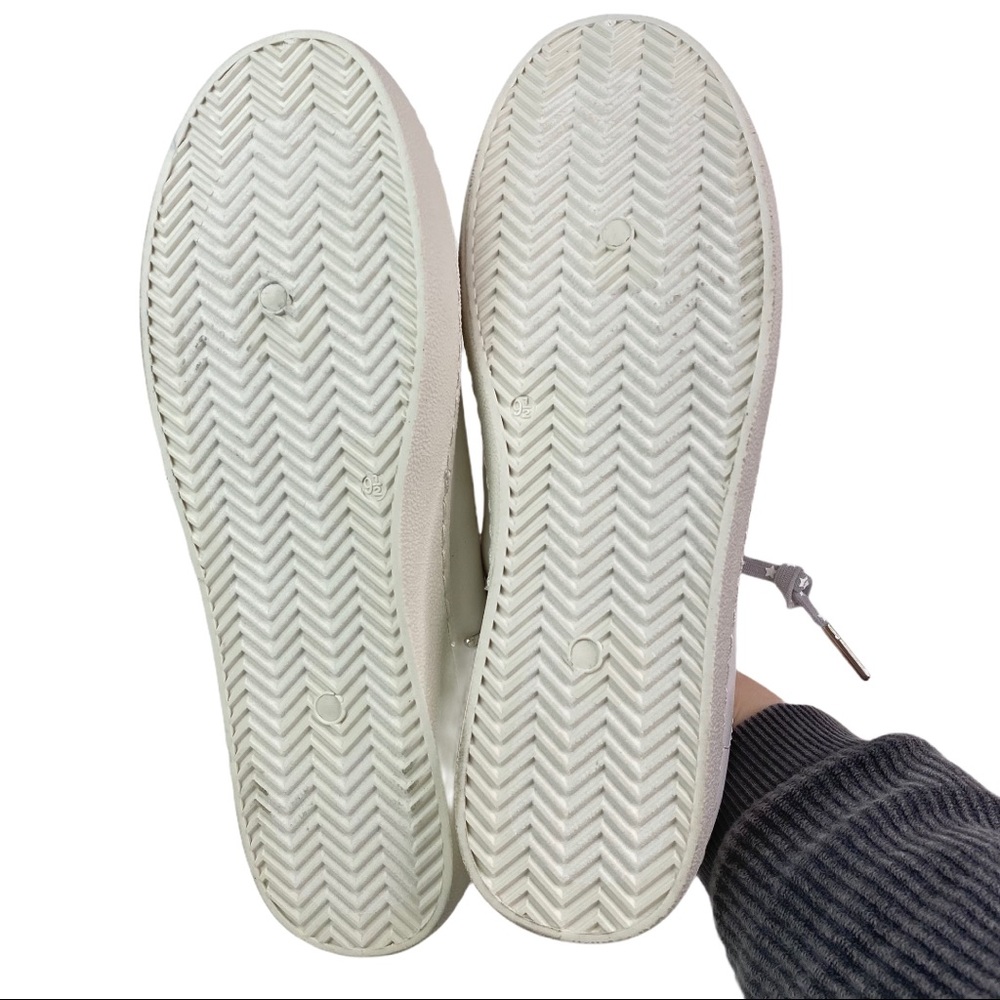 NEW Vintage Havana Bianca Sneakers White Silver - Picture 12 of 14